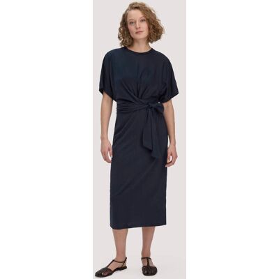 hessnatur Damen Jersey Kleid Midi Oversize aus Bio-Baumwolle - blau Größe 44 hessnatur Damen Jersey Kleid Midi Oversize aus Bio-Baumwolle - blau Größe 44
