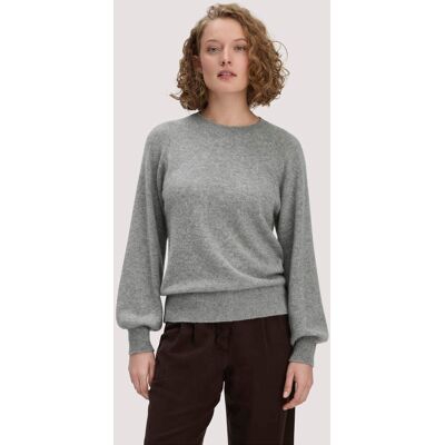 hessnatur Damen Strick Pullover Relaxed BETTER RECYCLING aus Cashmere - grau Größe XS hessnatur Damen Strick Pullover Relaxed BETTER RECYCLING aus Cashmere - grau Größe XS