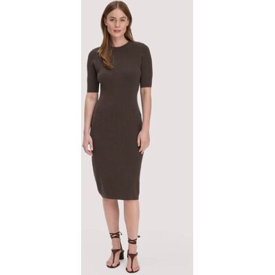 hessnatur Damen Strick Kleid Regular aus Bio-Baumwolle und Wolle - braun Größe XXL hessnatur Damen Strick Kleid Regular aus Bio-Baumwolle und Wolle - braun Größe XXL