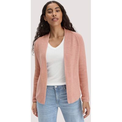 hessnatur Damen Strick Jacke Regular aus Bio-Baumwolle - rosa Größe XS hessnatur Damen Strick Jacke Regular aus Bio-Baumwolle - rosa Größe XS