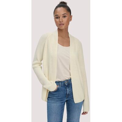 hessnatur Damen Strick Jacke Regular aus Bio-Baumwolle - beige Größe XXL hessnatur Damen Strick Jacke Regular aus Bio-Baumwolle - beige Größe XXL