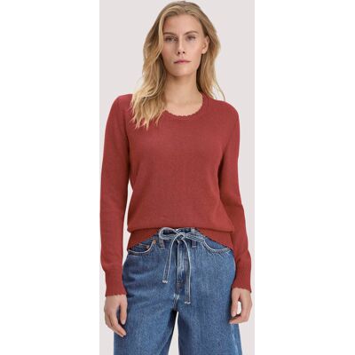 hessnatur Damen Strick Pullover Relaxed aus Leinen mit Bio-Baumwolle und LENZING™ ECOVERO - braun Größe XXL hessnatur Damen Strick Pullover Relaxed aus Leinen mit Bio-Baumwolle und LENZING™ ECOVERO - braun Größe XXL