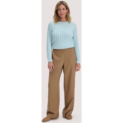 hessnatur Damen Hose Wide Leg aus TENCEL™ Lyocell - braun Größe 46 hessnatur Damen Hose Wide Leg aus TENCEL™ Lyocell - braun Größe 46