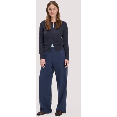 hessnatur Damen Hose Wide Leg aus TENCEL™ Lyocell - blau Größe 34 hessnatur Damen Hose Wide Leg aus TENCEL™ Lyocell - blau Größe 34