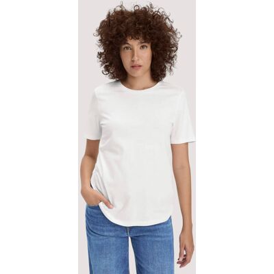 hessnatur Damen T-Shirt Regular aus Regenerative Organic Cotton (ROC) - weiß Größe 46 hessnatur Damen T-Shirt Regular aus Regenerative Organic Cotton (ROC) - weiß Größe 46
