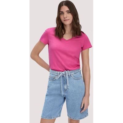 hessnatur Damen T-Shirt Regular aus Regenerative Organic Cotton (ROC) - lila Größe 34 hessnatur Damen T-Shirt Regular aus Regenerative Organic Cotton (ROC) - lila Größe 34