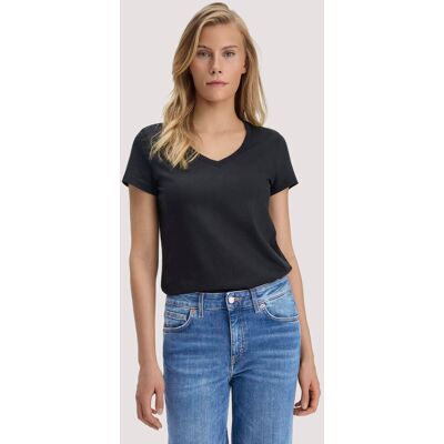 hessnatur Damen T-Shirt Regular aus Regenerative Organic Cotton (ROC) - schwarz Größe 44 hessnatur Damen T-Shirt Regular aus Regenerative Organic Cotton (ROC) - schwarz Größe 44