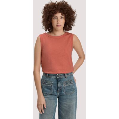 hessnatur Damen Light Slub Jersey Top Regular aus Bio-Baumwolle - orange Größe 46 hessnatur Damen Light Slub Jersey Top Regular aus Bio-Baumwolle - orange Größe 46