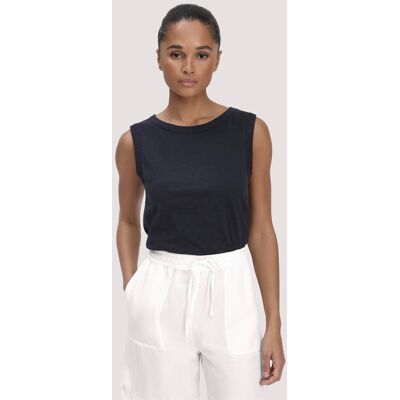 hessnatur Damen Light Slub Jersey Top Regular aus Bio-Baumwolle - blau Größe 34 hessnatur Damen Light Slub Jersey Top Regular aus Bio-Baumwolle - blau Größe 34