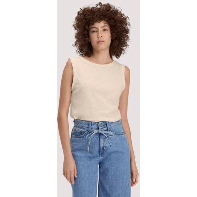 hessnatur Damen Light Slub Jersey Top Regular aus Bio-Baumwolle - natur Größe 36 hessnatur Damen Light Slub Jersey Top Regular aus Bio-Baumwolle - natur Größe 36