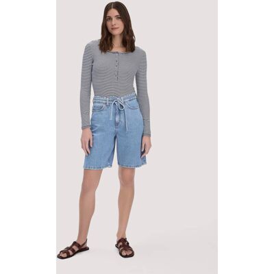 hessnatur Damen Jeans Bermuda aus Bio-Baumwolle mit TENCEL™ Lyocell - blau Größe 25 hessnatur Damen Jeans Bermuda aus Bio-Baumwolle mit TENCEL™ Lyocell - blau Größe 25