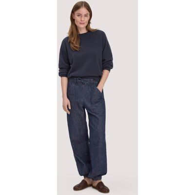 hessnatur Damen Jeans Soft Utility aus Bio-Denim mit Kapok - blau Größe 44 hessnatur Damen Jeans Soft Utility aus Bio-Denim mit Kapok - blau Größe 44