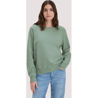 hessnatur Damen Sweatshirt Oversize aus Bio-Baumwolle - grün Größe S hessnatur Damen Sweatshirt Oversize aus Bio-Baumwolle - grün Größe S