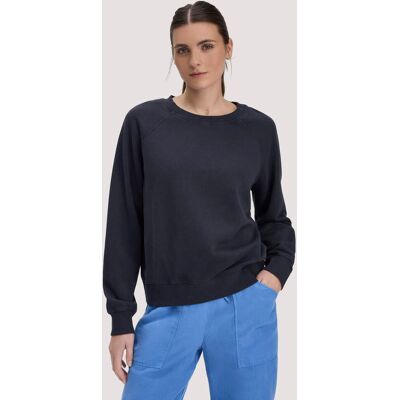 hessnatur Damen Sweatshirt Oversize aus Bio-Baumwolle - blau Größe S hessnatur Damen Sweatshirt Oversize aus Bio-Baumwolle - blau Größe S