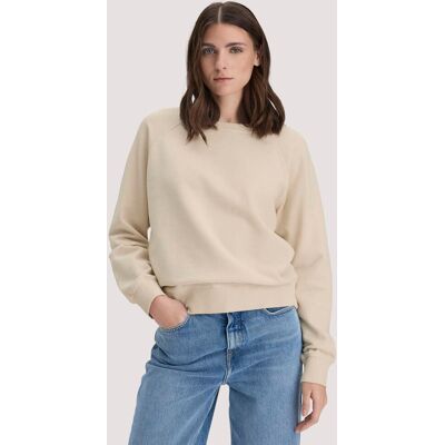 hessnatur Damen Sweatshirt Oversize aus Bio-Baumwolle - beige Größe M hessnatur Damen Sweatshirt Oversize aus Bio-Baumwolle - beige Größe M