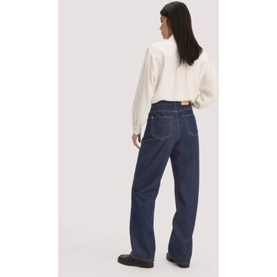 hessnatur Damen Jeans GIERA Straight Relaxed aus Bio-Denim - blau Größe 27/34 hessnatur Damen Jeans GIERA Straight Relaxed aus Bio-Denim - blau Größe 27/34