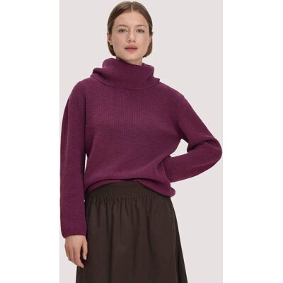 hessnatur Damen Strickpullover Relaxed aus Bio-Baumwolle - rot Größe XS hessnatur Damen Strickpullover Relaxed aus Bio-Baumwolle - rot Größe XS