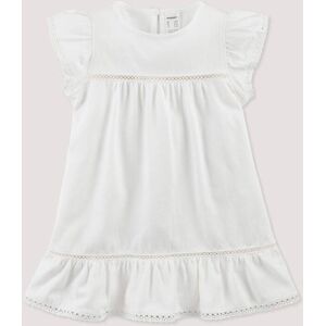 hessnatur Baby Jersey Kleid aus Bio-Baumwolle - weiß Größe 62/68 hessnatur Baby Jersey Kleid aus Bio-Baumwolle - weiß Größe 62/68