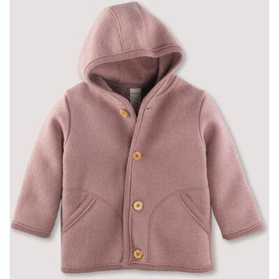 hessnatur Baby Wollwalk Jacke aus Bio-Merinowolle - lila Größe 62/68 hessnatur Baby Wollwalk Jacke aus Bio-Merinowolle - lila Größe 62/68
