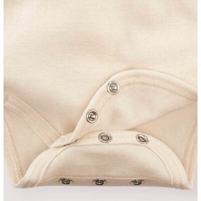 hessnatur Baby Wickelbody aus Bio-Baumwolle mit Bio-Merinowolle und Seide - natur Größe 62/68 hessnatur Baby Wickelbody aus Bio-Baumwolle mit Bio-Merinowolle und Seide - natur Größe 62/68
