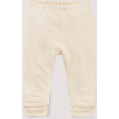 hessnatur Baby Pyjama aus Bio-Baumwolle mit Bio-Merinowolle und Seide - natur Größe 98/104 hessnatur Baby Pyjama aus Bio-Baumwolle mit Bio-Merinowolle und Seide - natur Größe 98/104