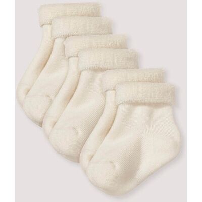 hessnatur Baby Plüsch Socke aus Bio-Baumwolle - natur Größe 19-22 hessnatur Baby Plüsch Socke aus Bio-Baumwolle - natur Größe 19-22