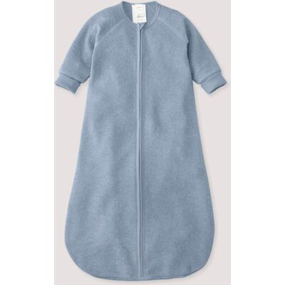 hessnatur Baby Wollfrottee Schlafsack aus Bio-Merinowolle - blau Größe 110 cm hessnatur Baby Wollfrottee Schlafsack aus Bio-Merinowolle - blau Größe 110 cm