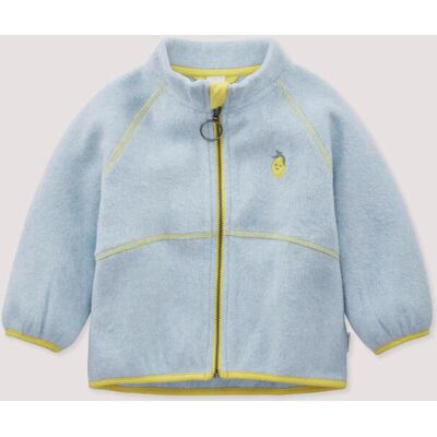 hessnatur - Softfleece Jacket - Blau - 74/80 - Baby-jacke hessnatur - Softfleece Jacket - Blau - 74/80 - Baby-jacke