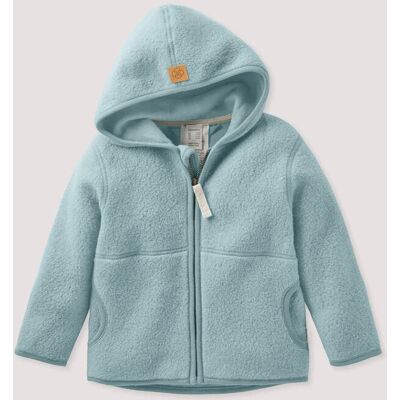 hessnatur Baby Fleece Jacke aus Bio-Baumwolle - blau Größe 62/68 hessnatur Baby Fleece Jacke aus Bio-Baumwolle - blau Größe 62/68