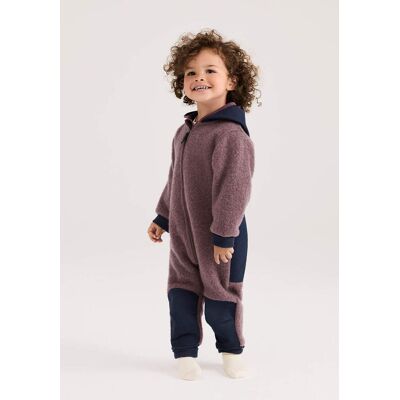 hessnatur Baby Wollfleece Overall aus Bio-Merinowolle mit Softshell - lila Größe 74/80 hessnatur Baby Wollfleece Overall aus Bio-Merinowolle mit Softshell - lila Größe 74/80