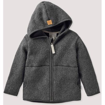 hessnatur Baby Fleece Jacke aus Bio-Baumwolle - grau Größe 62/68 hessnatur Baby Fleece Jacke aus Bio-Baumwolle - grau Größe 62/68