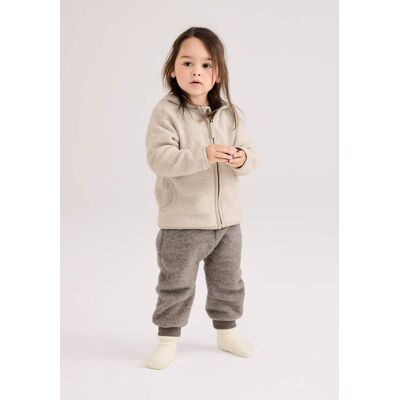 hessnatur Baby Wollfleece Hose aus Bio-Merinowolle - grau Größe 62/68 hessnatur Baby Wollfleece Hose aus Bio-Merinowolle - grau Größe 62/68