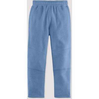 hessnatur Kinder Softfleece Hose aus Bio-Baumwolle - blau Größe 146/152 hessnatur Kinder Softfleece Hose aus Bio-Baumwolle - blau Größe 146/152