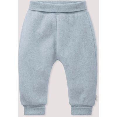 hessnatur Baby Softfleece Hose aus Bio-Baumwolle - blau Größe 74/80 hessnatur Baby Softfleece Hose aus Bio-Baumwolle - blau Größe 74/80
