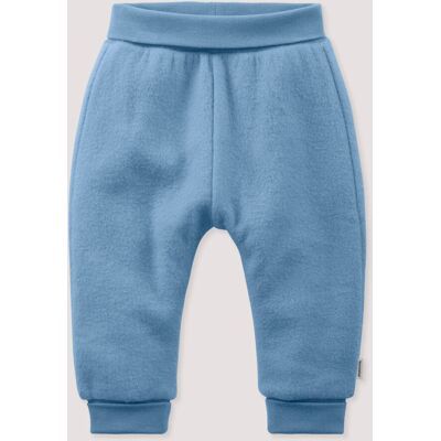 hessnatur Baby Softfleece Hose aus Bio-Baumwolle - blau Größe 74/80 hessnatur Baby Softfleece Hose aus Bio-Baumwolle - blau Größe 74/80