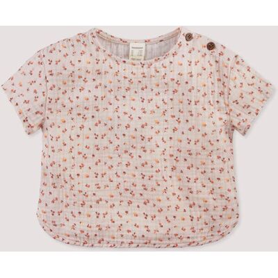 hessnatur Baby Musselin Shirt aus Bio-Baumwolle - orange Größe 62/68 hessnatur Baby Musselin Shirt aus Bio-Baumwolle - orange Größe 62/68