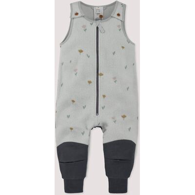hessnatur Baby Fleece Sommer Overall mit Softshell aus Bio-Baumwolle - grau Größe 74/80 hessnatur Baby Fleece Sommer Overall mit Softshell aus Bio-Baumwolle - grau Größe 74/80