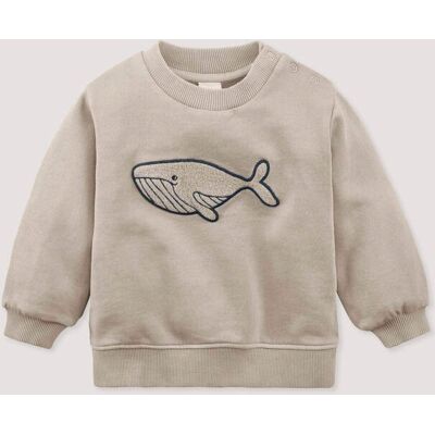 hessnatur Baby Sweatshirt BETTER RECYCLING aus Bio-Baumwolle - beige Größe 86/92 hessnatur Baby Sweatshirt BETTER RECYCLING aus Bio-Baumwolle - beige Größe 86/92