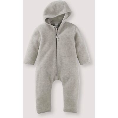 hessnatur Baby Wollfleece Overall aus Bio-Merinowolle - grau Größe 50/56 hessnatur Baby Wollfleece Overall aus Bio-Merinowolle - grau Größe 50/56