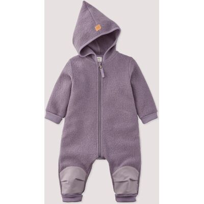 hessnatur Baby Wollwalk Overall aus Bio-Merinowolle mit Softshell - lila Größe 86/92 hessnatur Baby Wollwalk Overall aus Bio-Merinowolle mit Softshell - lila Größe 86/92