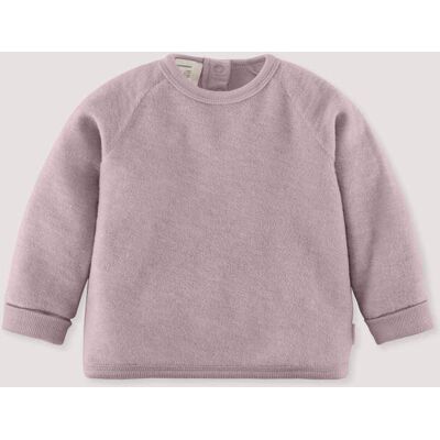 hessnatur Baby Wollfrottee Sweatshirt Raglan aus Bio-Merinowolle - rosa Größe 98/104 hessnatur Baby Wollfrottee Sweatshirt Raglan aus Bio-Merinowolle - rosa Größe 98/104