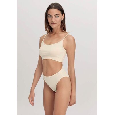 hessnatur Damen Slip High Waist im PURE COTTON aus Bio-Baumwolle - natur Größe 48 hessnatur Damen Slip High Waist im PURE COTTON aus Bio-Baumwolle - natur Größe 48