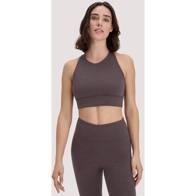 hessnatur Loungewear Bustier ACTIVE COMFORT aus Bio-Baumwolle - braun Größe 34 hessnatur Loungewear Bustier ACTIVE COMFORT aus Bio-Baumwolle - braun Größe 34