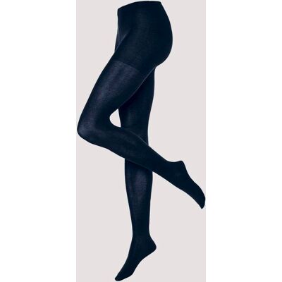 hessnatur Feinstrumpfhose aus Bio-Baumwolle - blau Größe 36/38 hessnatur Feinstrumpfhose aus Bio-Baumwolle - blau Größe 36/38