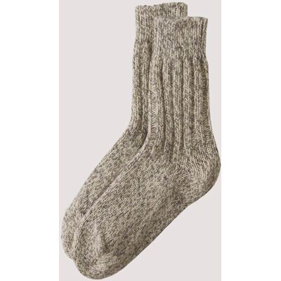 hessnatur Stricksocke aus Bio-Merinowolle - natur Größe 44/45 hessnatur Stricksocke aus Bio-Merinowolle - natur Größe 44/45