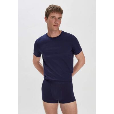 hessnatur Herren Pants Regular Cut COTTON MIX aus Bio-Baumwolle - blau Größe 7 = XL hessnatur Herren Pants Regular Cut COTTON MIX aus Bio-Baumwolle - blau Größe 7 = XL
