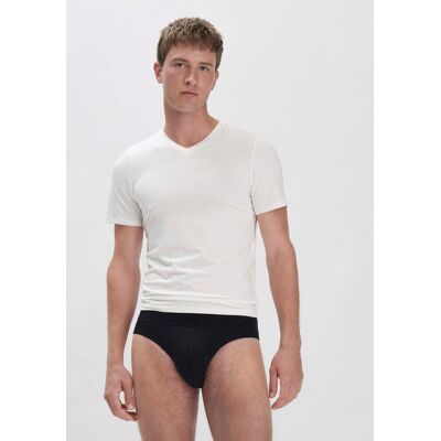 hessnatur Herren Slip Regular Cut COTTON MIX aus Bio-Baumwolle - schwarz Größe 7 = XL hessnatur Herren Slip Regular Cut COTTON MIX aus Bio-Baumwolle - schwarz Größe 7 = XL