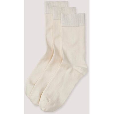 hessnatur Herren Socke aus Bio-Baumwolle - weiß Größe 40-42 hessnatur Herren Socke aus Bio-Baumwolle - weiß Größe 40-42