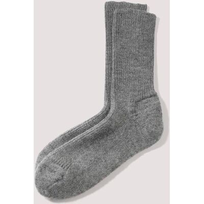 hessnatur Wollsocke aus Bio-Merinowolle - grau Größe 42/43 hessnatur Wollsocke aus Bio-Merinowolle - grau Größe 42/43