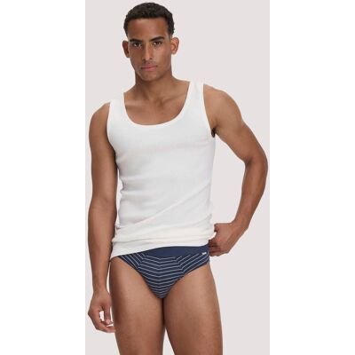 hessnatur Herren Slip Regular Cut COTTON MIX aus Bio-Baumwolle - blau Größe 5 = M hessnatur Herren Slip Regular Cut COTTON MIX aus Bio-Baumwolle - blau Größe 5 = M